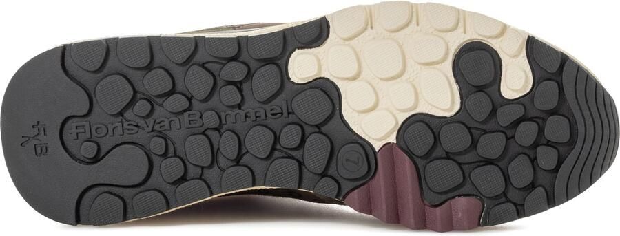 FLORIS VAN BOMMEL Lage Sneakers Heren Sfm-10154 De Treener Textiel Groen - Foto 6