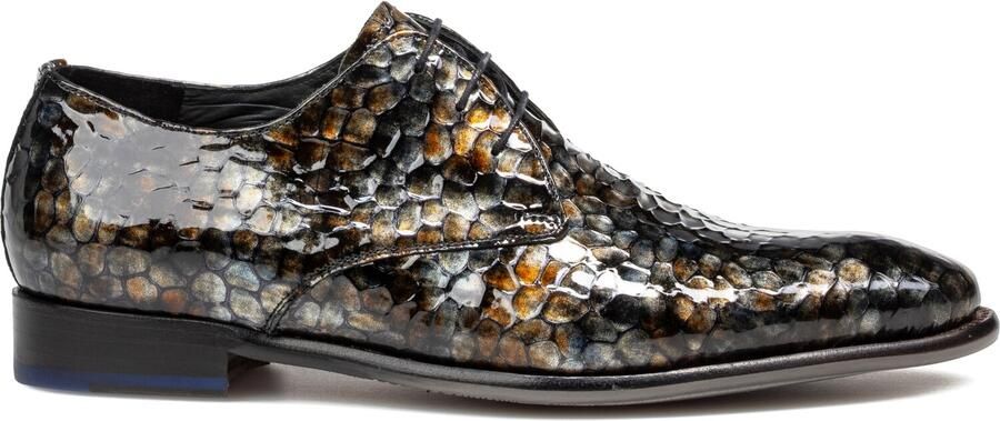 Floris van Bommel DE STAPPER 63.04 Nette herenschoenen Heren veterschoen Metallics - Foto 3