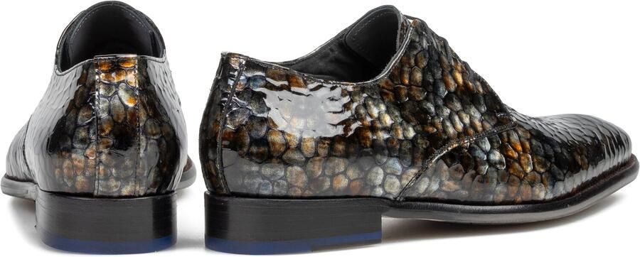 Floris van Bommel DE STAPPER 63.04 Nette herenschoenen Heren veterschoen Metallics - Foto 4