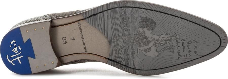 Floris van Bommel Sfm-30361 De Stapper Nette schoenen Veterschoenen Heren Multi - Foto 4