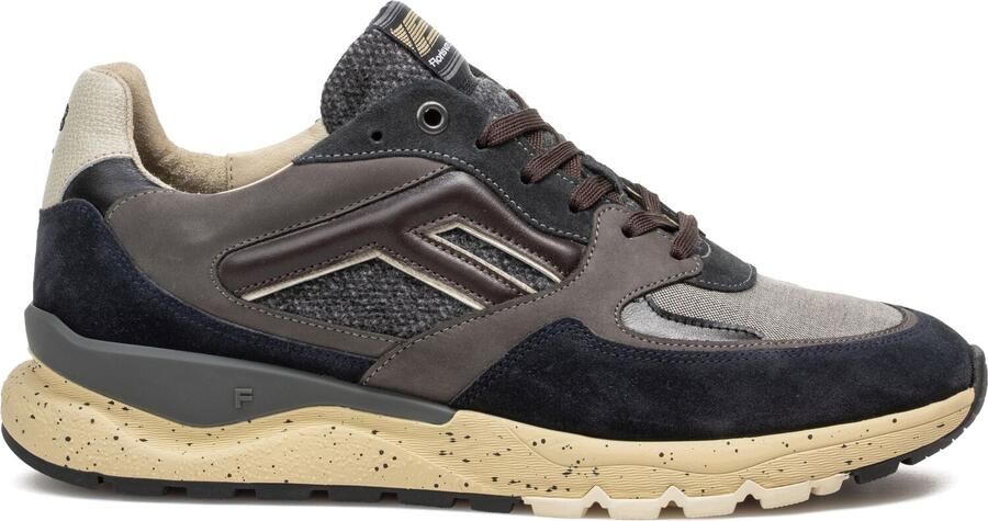 FLORIS VAN BOMMEL Lage Sneakers Heren Sfm-10154 De Treener Textiel