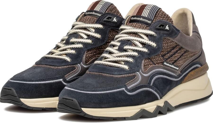 FLORIS VAN BOMMEL Lage Sneakers Heren Sfm-10198 De Zager 44⅔ Textiel