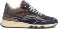 FLORIS VAN BOMMEL Lage Sneakers Heren Sfm-10198 De Zager ⅔ Textiel - Blauw