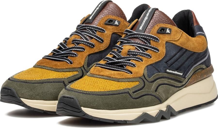 FLORIS VAN BOMMEL Lage Sneakers Heren Sfm-10198 De Zager Textiel - Foto 2