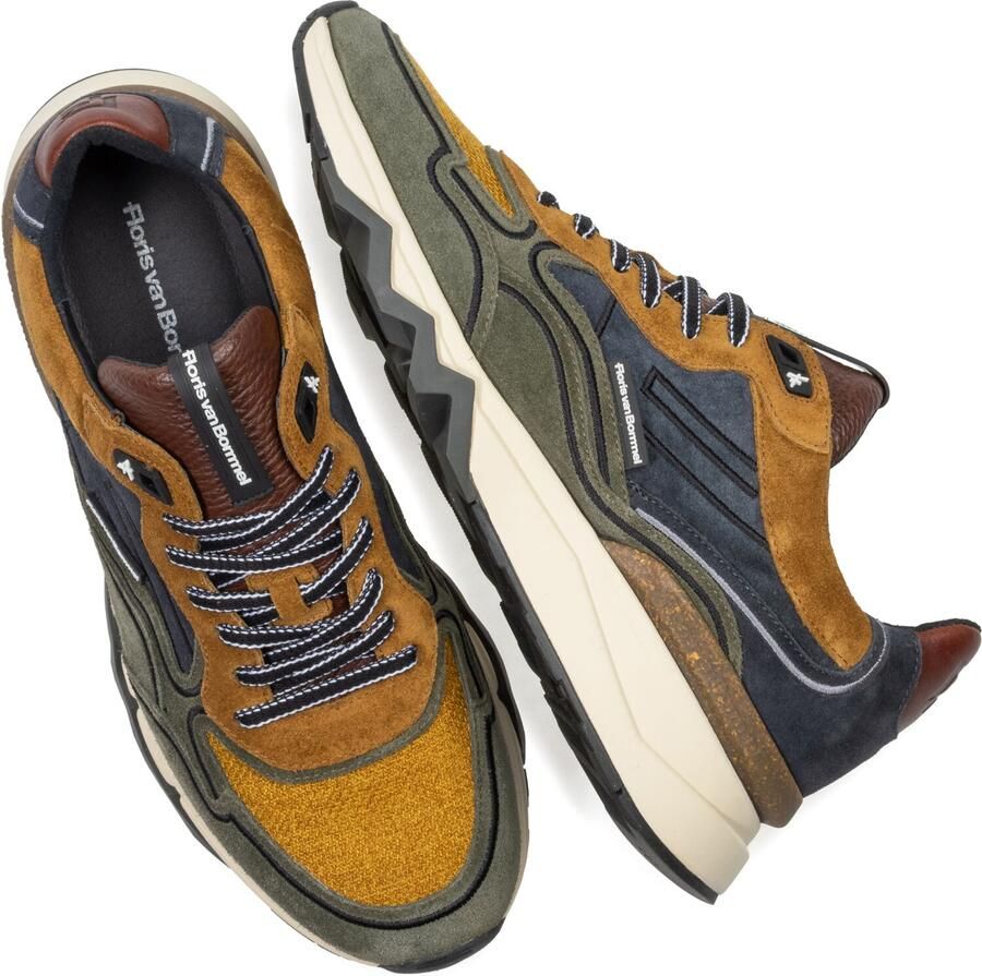 FLORIS VAN BOMMEL Lage Sneakers Heren Sfm-10198 De Zager Textiel - Foto 4