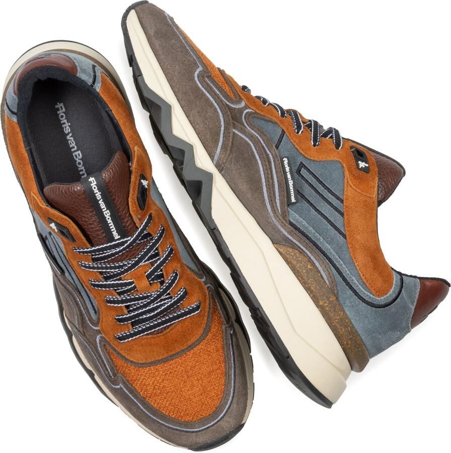 FLORIS VAN BOMMEL Lage Sneakers Heren Sfm-10198 De Zager Suède - Foto 4