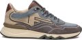 FLORIS VAN BOMMEL Lage Sneakers Heren Sfm-10198 De Zager ⅓ Textiel - Multicolor
