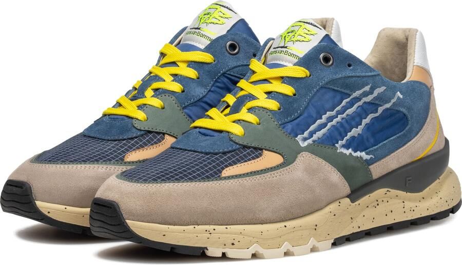 Floris van Bommel DE TREENER 06.14 Lage sneakersVrije tijdsschoenen Heren sneakers Blauw