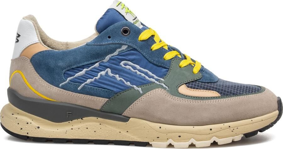 Floris van Bommel DE TREENER 06.14 Lage sneakersVrije tijdsschoenen Heren sneakers Blauw - Foto 3