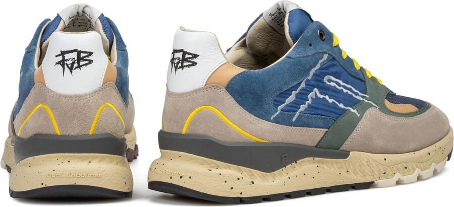 Floris van Bommel DE TREENER 06.14 Lage sneakersVrije tijdsschoenen Heren sneakers Blauw - Foto 4