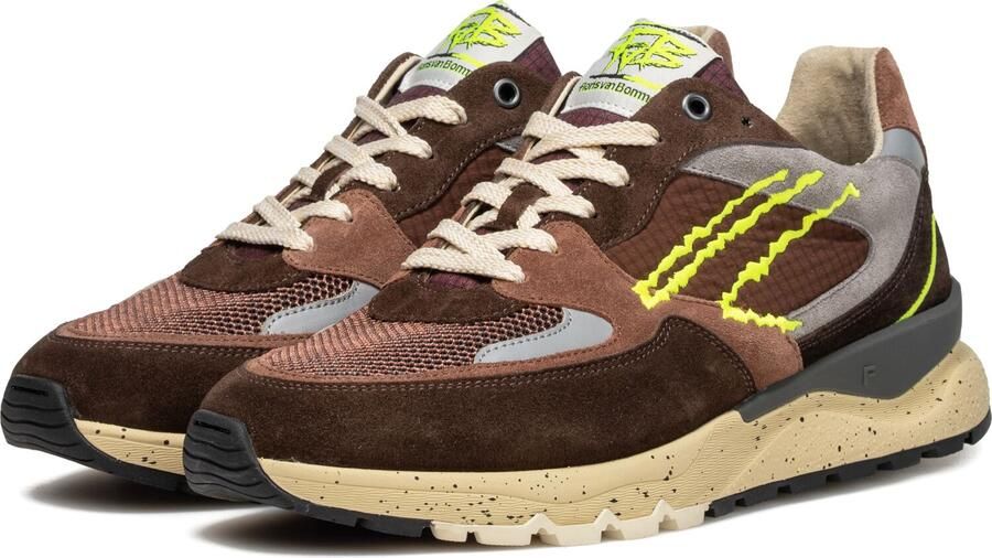 FLORIS VAN BOMMEL Lage Sneakers Heren Sfm-10243 De Treener