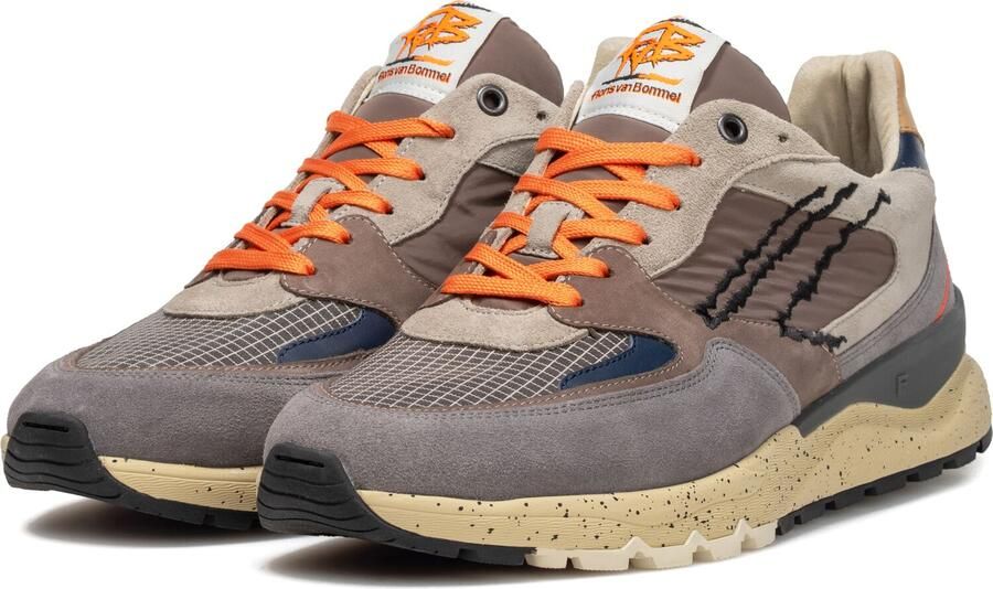 FLORIS VAN BOMMEL Lage Sneakers Heren Sfm-10243 De Treener 48⅔ Textiel