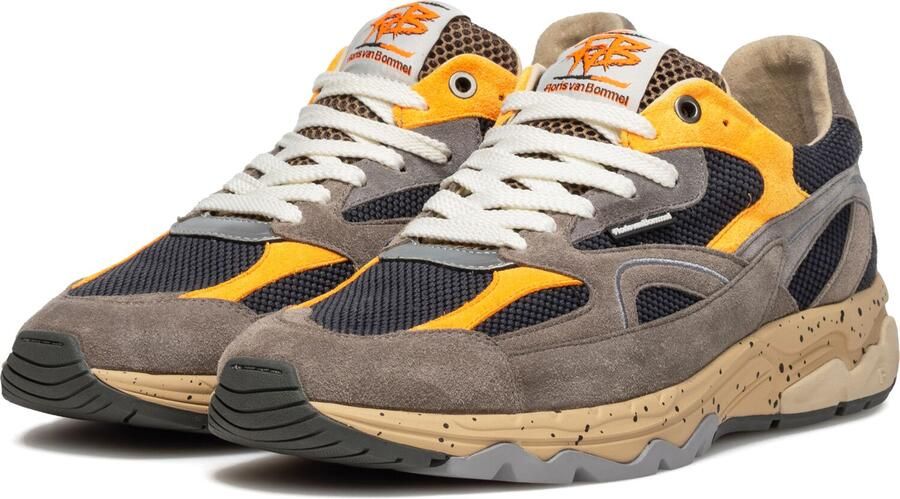 FLORIS VAN BOMMEL Lage Sneakers Heren Sfm-10258 De Rezer Textiel