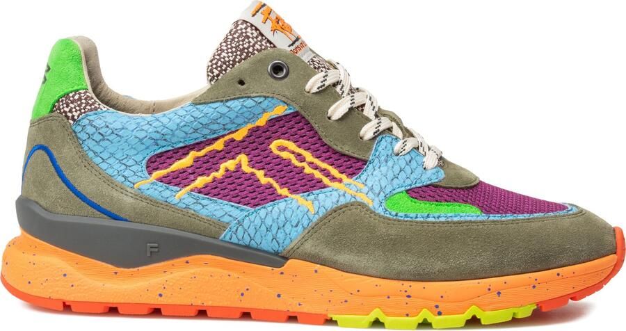 FLORIS VAN BOMMEL Lage Sneakers Heren Sfm-10270 De Treener 45⅓ Suède