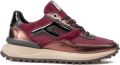 FLORIS VAN BOMMEL Lage Sneakers Dames Sfw-10170 Noppi Textiel Rood - Rood