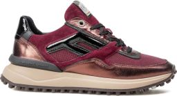 FLORIS VAN BOMMEL Lage Sneakers Dames Sfw-10170 Noppi Textiel Rood