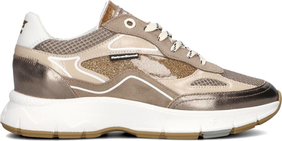 FLORIS VAN BOMMEL Lage Sneakers Dames Sfw-10101 Maat: 41 Materiaal: Suède Kleur: Bronskleurig - Foto 3