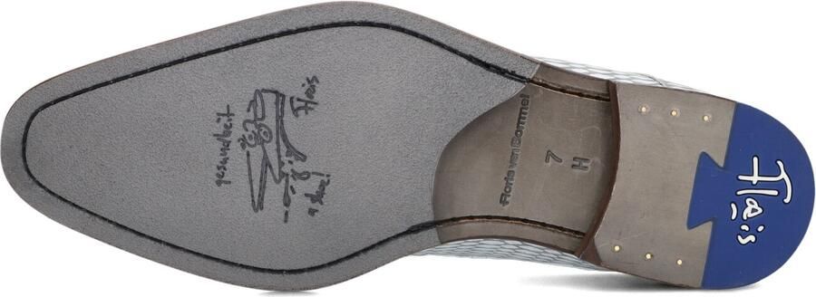 FLORIS VAN BOMMEL Nette Schoenen Heren Sfm-30199 De Netter Maat: 42⅔ Materiaal: Leer Kleur: Wit - Foto 5