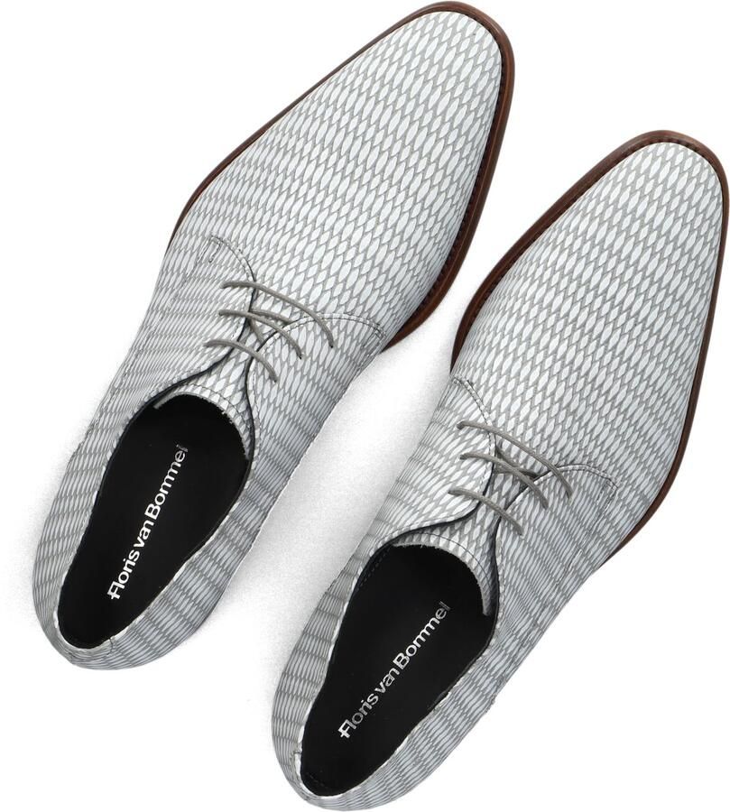 FLORIS VAN BOMMEL Nette Schoenen Heren Sfm-30199 De Netter Maat: 42⅔ Materiaal: Leer Kleur: Wit - Foto 2