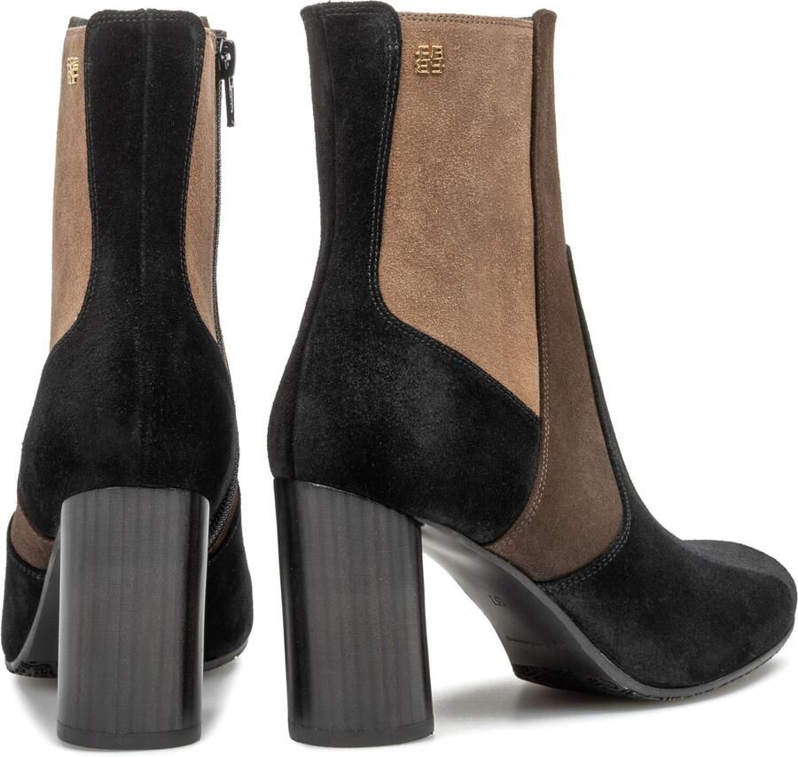 Floris van Bommel Sfw-50075 Kaci Enkellaarsjes Enkelboots met rits Dames Zwart - Foto 3