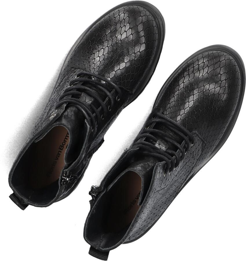 FLORIS VAN BOMMEL Enkellaarsjes Dames Wonki 04.21 Maat: 36 Materiaal: Leer Kleur: Zwart