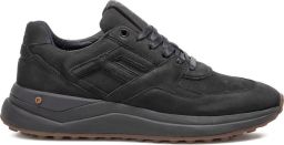 FLORIS VAN BOMMEL Lage Sneakers Heren Sfm-10269 De Trikker Nubuck Zwart