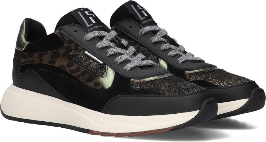 FLORIS VAN BOMMEL Lage Sneakers Dames Sfw-10159 Suvi 38 5 Textiel Zwart