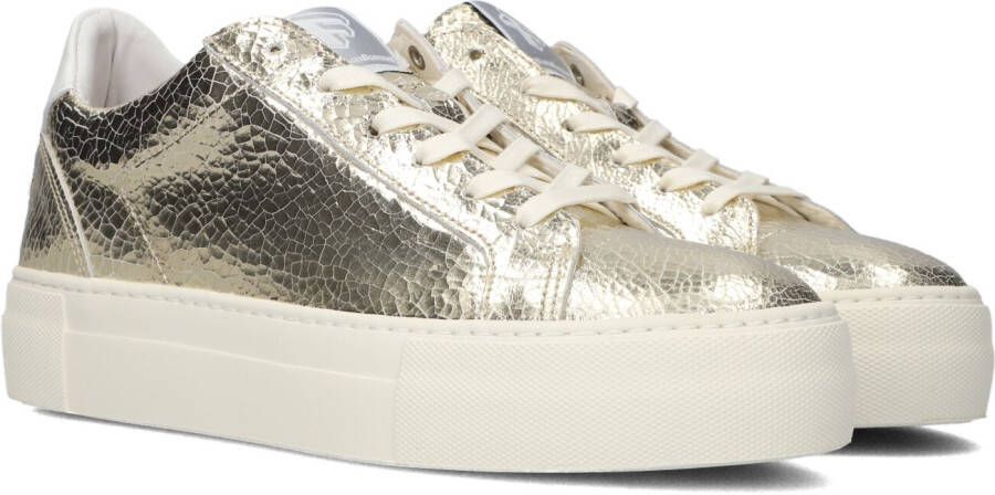 Floris van Floris van Bommel van Floris van Bommel Sneakers Dames Lage sneakers Damesschoenen Leer SFW-10059 Goud