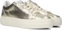 Floris van Floris van Bommel van Floris van Bommel Sneakers Dames Lage sneakers Damesschoenen Leer SFW-10059 Goud - Thumbnail 1