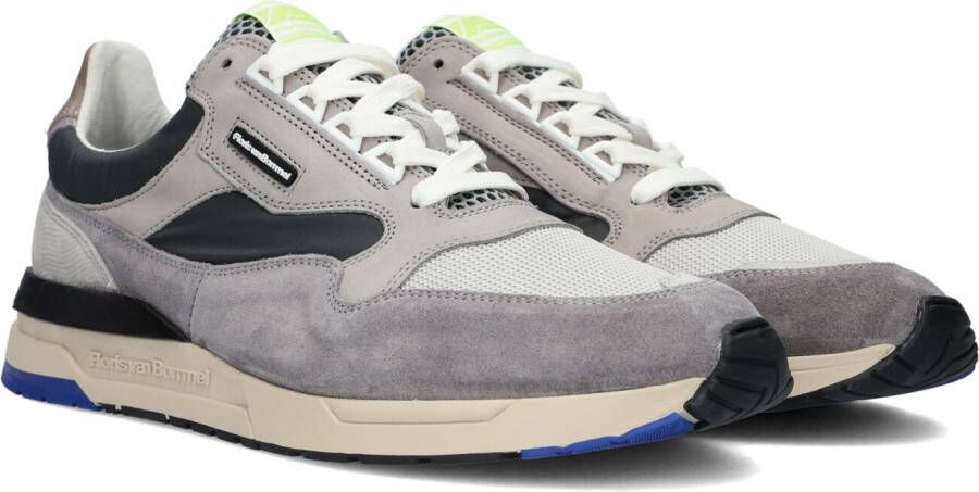 Floris van bommel De Runner 30 01 Grey G+ Wijdte Lage sneakers