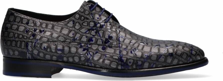 Floris van Bommel 18268 Nette schoenen Heren Grijs - Schoenen.nl