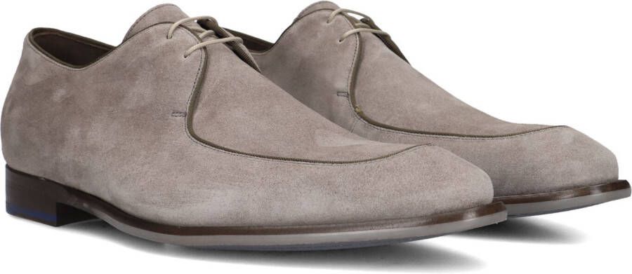 FLORIS VAN BOMMEL Nette Schoenen Heren Sfm-30325 De Stapper Maat: 42⅔ Materiaal: Suède Kleur: Grijs