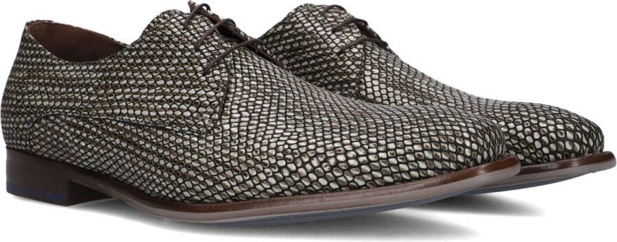 FLORIS VAN BOMMEL Nette Schoenen Heren Sfm-30338 De Stijler Maat: 42⅔ Materiaal: Lakleer Kleur: Grijs