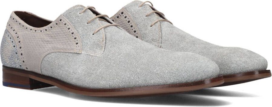 Floris van bommel 30361 De Stapper 39.11 Light Grey G+ Wijdte Veterschoenen