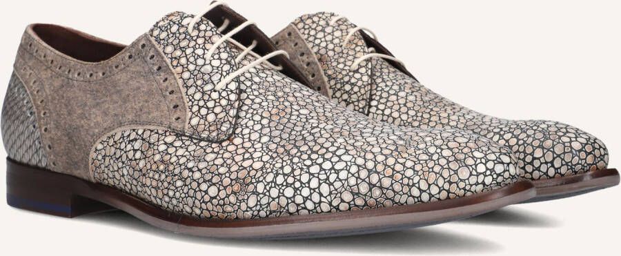 FLORIS VAN BOMMEL Nette Schoenen Heren Sfm-30361 De Stapper Maat: 43⅓ Kleur: Grijs