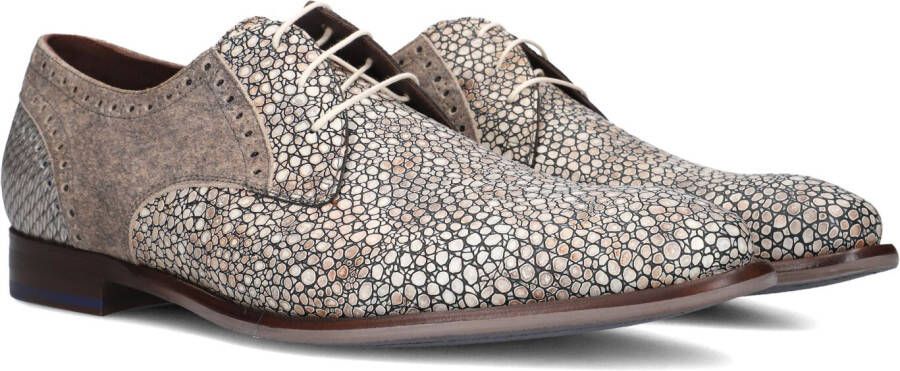FLORIS VAN BOMMEL Nette Schoenen Heren Sfm-30361 De Stapper Maat: 42 Kleur: Grijs