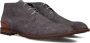 FLORIS VAN BOMMEL Veterschoenen Heren Sfm-50159 Crepi Maat: 45⅓ Materiaal: Leer Kleur: Grijs - Thumbnail 1