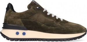Floris van Bommel Sneakers Heren Lage sneakers Herenschoenen Suède 16484 Groen