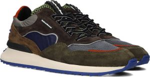 Floris van Bommel SFM-10100-51-01 Dark Green heren Sneakers heren Donker groen sneakers Floris v Bommel sneakers veterschoenen Uitneembaar voetbed