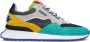 Floris van Bommel 10118 86 01 Volwassenen Lage sneakersVrije tijdsschoenenPopulaire Kleur Rood - Thumbnail 12