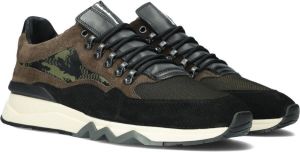Floris van Bommel Sneakers Heren Lage sneakers Herenschoenen Suède SFM 10135 Bruin combi