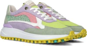 Floris van Bommel Sfw-10079 Lage sneakers Leren Sneaker Dames Groen