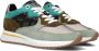FLORIS VAN BOMMEL Lage Sneakers Dames Sfw-10093 Maat: 37 5 Materiaal: Suède Kleur: Groen - Thumbnail 1
