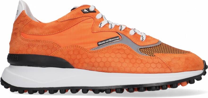 Floris van Bommel 16337 - 00-Orange Printed Suede EK 2021 - Online kopen