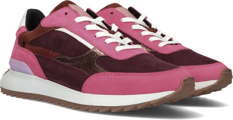 Floris van Bommel Sfw 10074 Lage sneakers Leren Sneaker Dames Roze