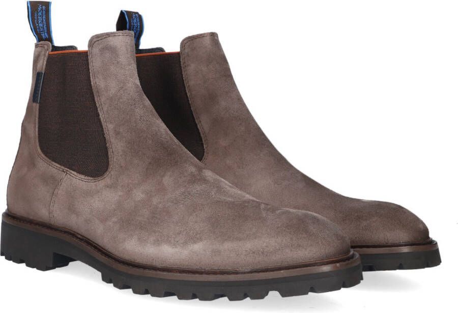 Floris Van Bommel Taupe Chelsea Boots 20072