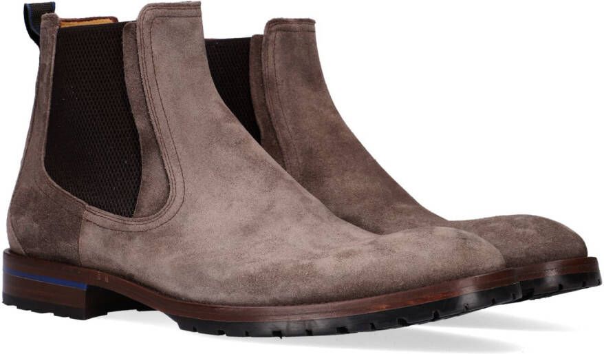 Floris Van Bommel Taupe Chelsea Boots 20082