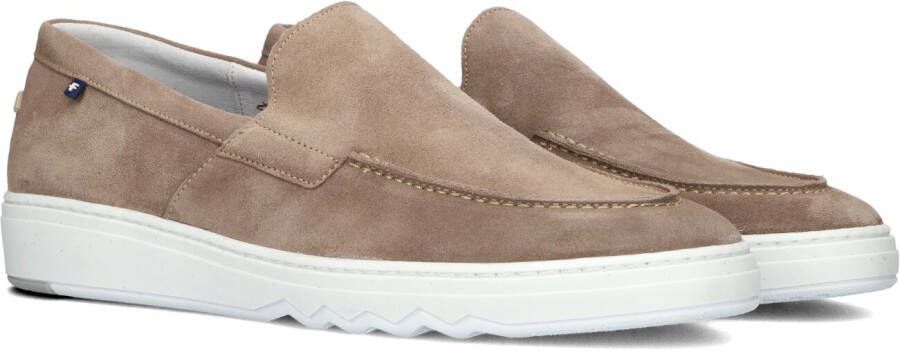 Floris van bommel De Kupster 04.02 Light Brown G+ Wijdte Instapschoenen