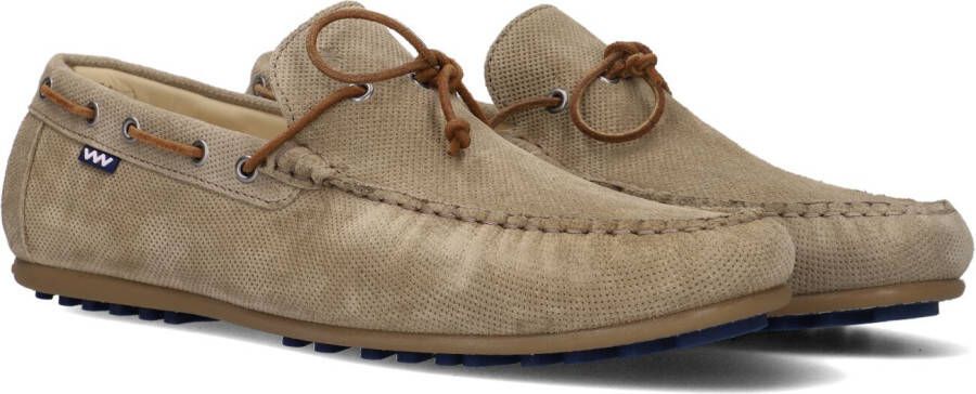 Floris Van Bommel Taupe Mocassins Sfm-40009