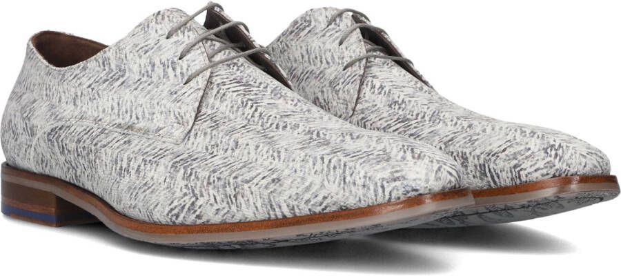 Floris van bommel 30361 De Stapper 39.11 Light Grey G+ Wijdte Veterschoenen